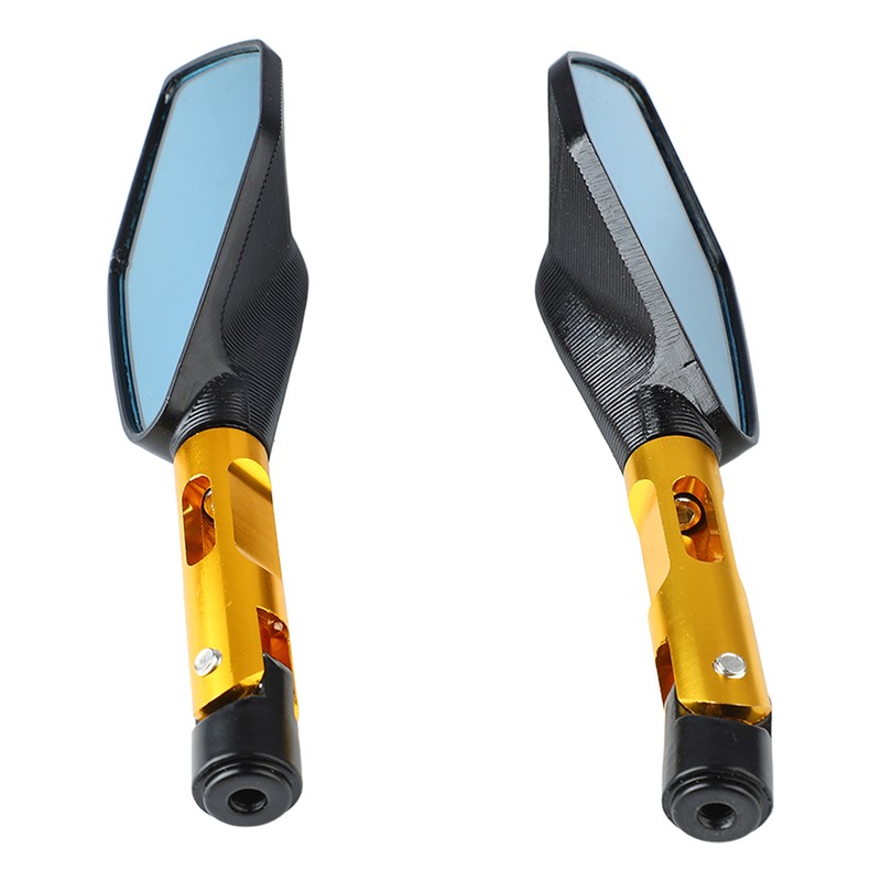 Rear View Side Mirrors Durable Aluminum Alloy Motorcycle Side Mirrors