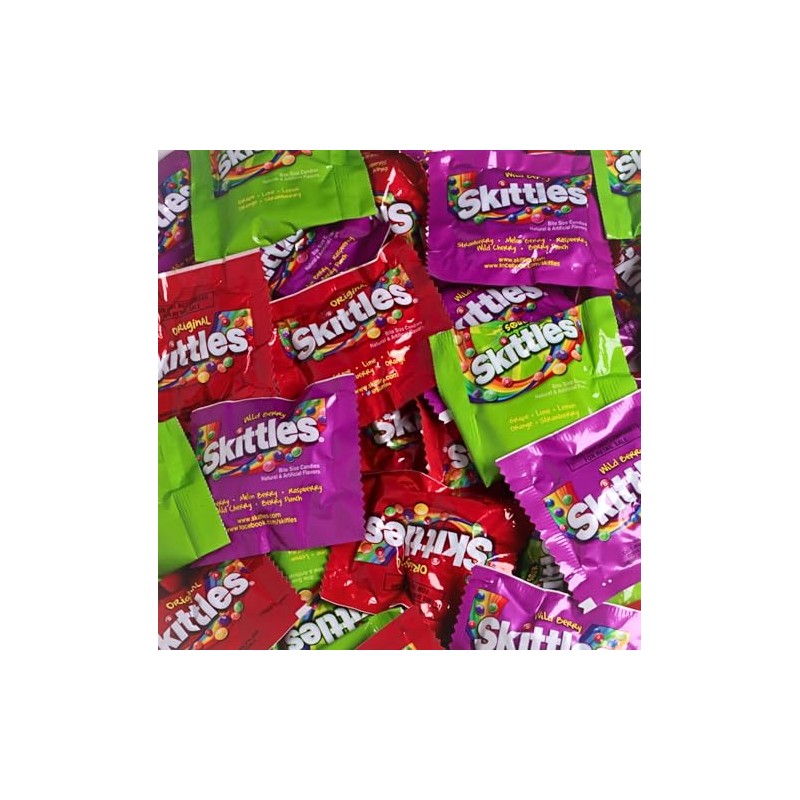 Skittles Fun Size Packs 140 Count Variety Pack
