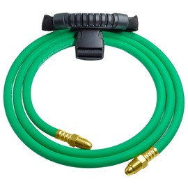 5FT, 6,56FT, 10FT Argon Gas Hose, Inert Gas Welding Hoses for MIG/TIG Welding Regulator, Argon CO2 Gas Regulator Adapter Hose for MIG/TIG Welder Flowmeter 1/4", 5/8" UNF-18RH (6.56FT Argon Hose)