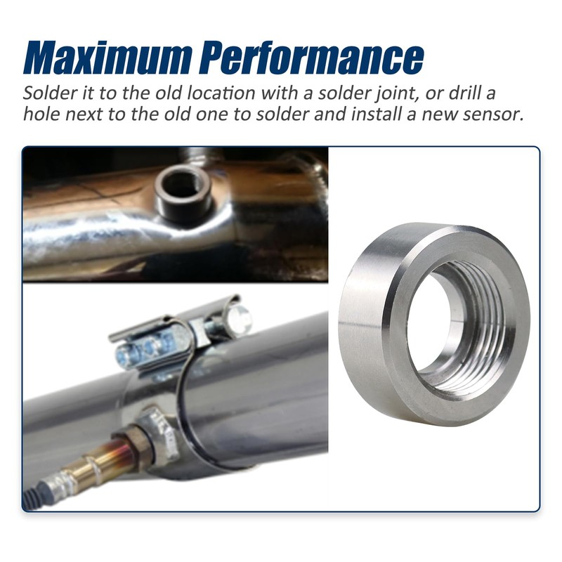 M22 X 1.5 Soot Sensor Repair Fitting/Mount/Weld Bung,Diesel PM Particulate