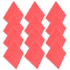 12Pcs SoundAbsorption Panels 8 Grooves Triangle Acoustic Foam Sound Proof