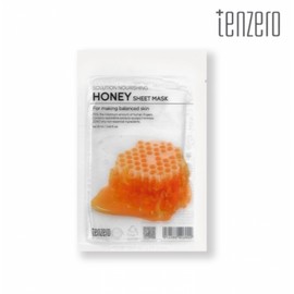 Unidream Mall Mask Sheet Ten Zero Solution Nourishing Honey Sheet Mask 25ml x 10 sheets (honey nutrition supply) / 텐제로 솔루션 너리싱 허니 시트 마스크 25ml x 10매입 (꿀 영양공급)