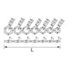 Tone NCMG070 NCMG070 Nut Catch Magnet (for Sockets) Black Double