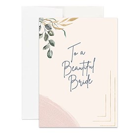 Christian Bridal Shower Card for Christian Bride Card Christian Bridal Card (Single Card)