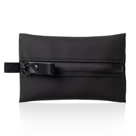 [aso] TOFTPOUCH Mini Mini S SS M LONG L Waterproof Pouch Gadget Pouch, Made in Japan, Tuft Compact Pouch, Small Pouch, Bag in Bag, Pocket, Black, Size SS
