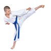 Shihan Karate Belt, Blue, Extra Small Kids, Easy Tie (160cm),