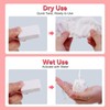 Compressed Towel 100 Pcs, Lint-Free，Disposable Compressed Face Towels, 10×12 Inch,Portable