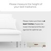 StorageWorks Under Bed Storage with Removable Wheels, 10'' Underbed Storage