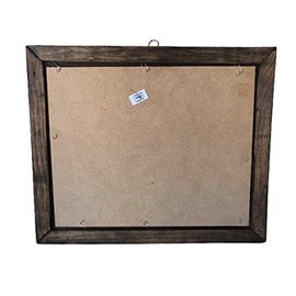 Los 7 Arcangeles Imagen Cuadro Rustico 9"x11" Seven Archangels Wooden Rustic Frame, New