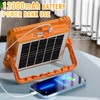 100W LED Solar Work Light, 466 LED 10000LM Magnetic Worklight