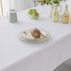 Demetex White Waterproof Tablecloth 152cm x 305cm Rectangular Christmas Table