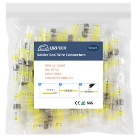 Conectores de alambre de sellado de soldadura (amarillo (AWG 12-10))
