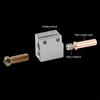 4pcs 3D Printer All Metal Heatbreak Professional Copper Alloy Extruder