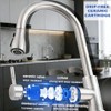 Kitchen Faucet with Pull Down Sprayer, Modern Single Handle Pull