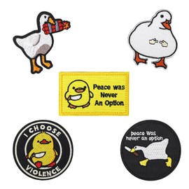 5 Pieces Patch Patch, Cute Cartoon Duck Patch, Funny Patch, Badge Embroidery Patch