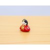Glass Square Lovely Glass Hina Dolls, Small