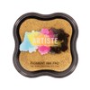Artiste Pigment Metallic Gold Ink Pad For Stamping, Embossing Powders,
