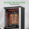 Nutrichef Vertical Countertop Oven with Rotisserie, Bake, Broil, & Kebab