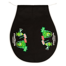 Steelblade T-404 Kukuxumusu Ham Cover Black 50% Cotton Cover 55cm Ideal for Ham and Pallets Green Lives Model 50%