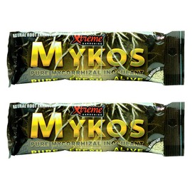 Xtreme Gardening Mykos Pure Mycorrhizal Inoculant, 100 g, 2 Count