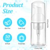 50Pcs Foam Pump Bottle 1oz Refillable Dispenser Bulk Travel Size