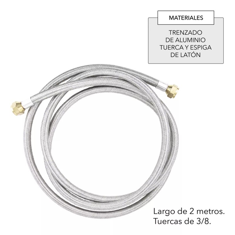CNX Kit Instalación P/ Gas Incluye Regulador, Niple Y Manguera