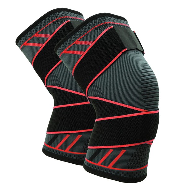 Goosom Knee Support (Pack of 2) Knee Support Compression with