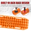 BUNKER INDUST Off-Road Traction Boards with Jack Base,Pair Recovery Track