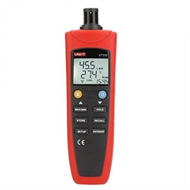 UT331 Digital Thermo-Hygrometer Temperature Humidity Moisture Meter Tester w/LCD Backlight & USB