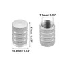 X AUTOHAUX 12 Pcs Auto Tire Valve Dust Caps Wheel