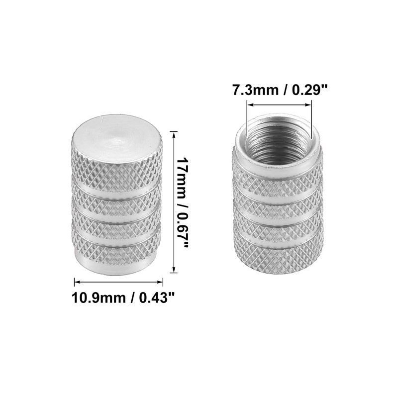 X AUTOHAUX 12 Pcs Auto Tire Valve Dust Caps Wheel