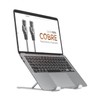 AISENS LPS1M-099 Adjustable Desktop Stand for Laptop/Tablet - Silver