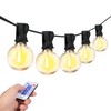 Neoglint 10.9M/35.7Ft G40 Outdoor String Lights 30+2(Spare) LEDs Globe Bulbs