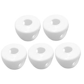 Alasum 5pcs Baby Door Safety Covers Round Knob Protector Baby Proof Cover Handle Cover for Children Prevent Accidents Easy Install