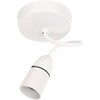 Ceiling Rose Light Pendant Fitting Vintage Retro with Lamp Holder