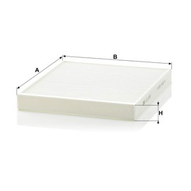 MANN-FILTER CU 2757 Cabin Air Filter - CARS + TRANSPORTERS