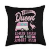 Camper Queen Classy Sassy Smart Funny Outdoor Camping RV Throw