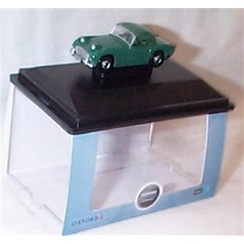 oxford Austin Healey Frogeye Sprite Green car 1:76 railway scale diecast model