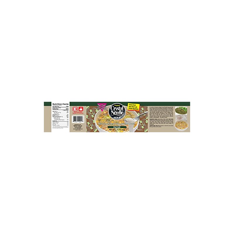 Crystal Noodles Soup Paitan, 1.94 oz (Pack of 6)