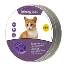 Collar Calmante Collar Tranquilizante Gatos Perros 4 Piezas