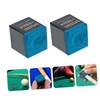 SUPVOX 24Pcs Billiard Cue Chalk A Grade Blue Pool Stick