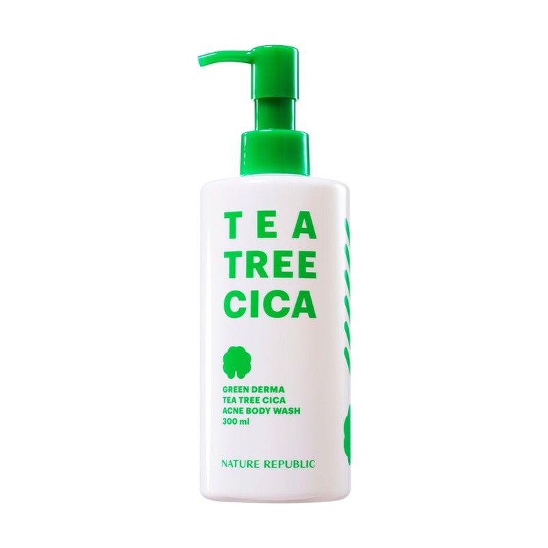 Nature Republic Green Derma Tea Tree Cica Acne Body Wash