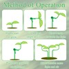 PXBSNB Pack of 50 Plant Bender Lst Clips, 360° Adjustable