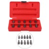 10Pcs Screw Extractor Screwdriver Bits Set, 3.2-10.3mm Hex Head Screw