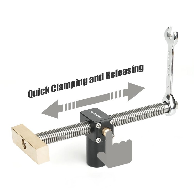 TOOLCOOL Bench Dog Clamp 3/4 Inch Dog Hole Clamps Woodworking
