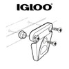 Igloo Set of 2 Cooler Latch Posts & Screws (Part