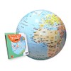 Caly Maxi Inflatable Globe, Countries and Cities of the World,