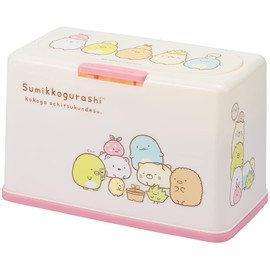 Skater MKST1NAG-A Antibacterial Mask Stocker, Lift Type, Sumikko Gurashi, Holds Approximately 60 Sheets