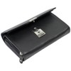 Waiter Service Taxi Kellnergeldbörse Genuine Leather Wallet Black