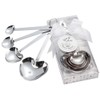 Kate Aspen Stainless-Steel Measuring Spoons Baby Shower Favor, Love Beyond